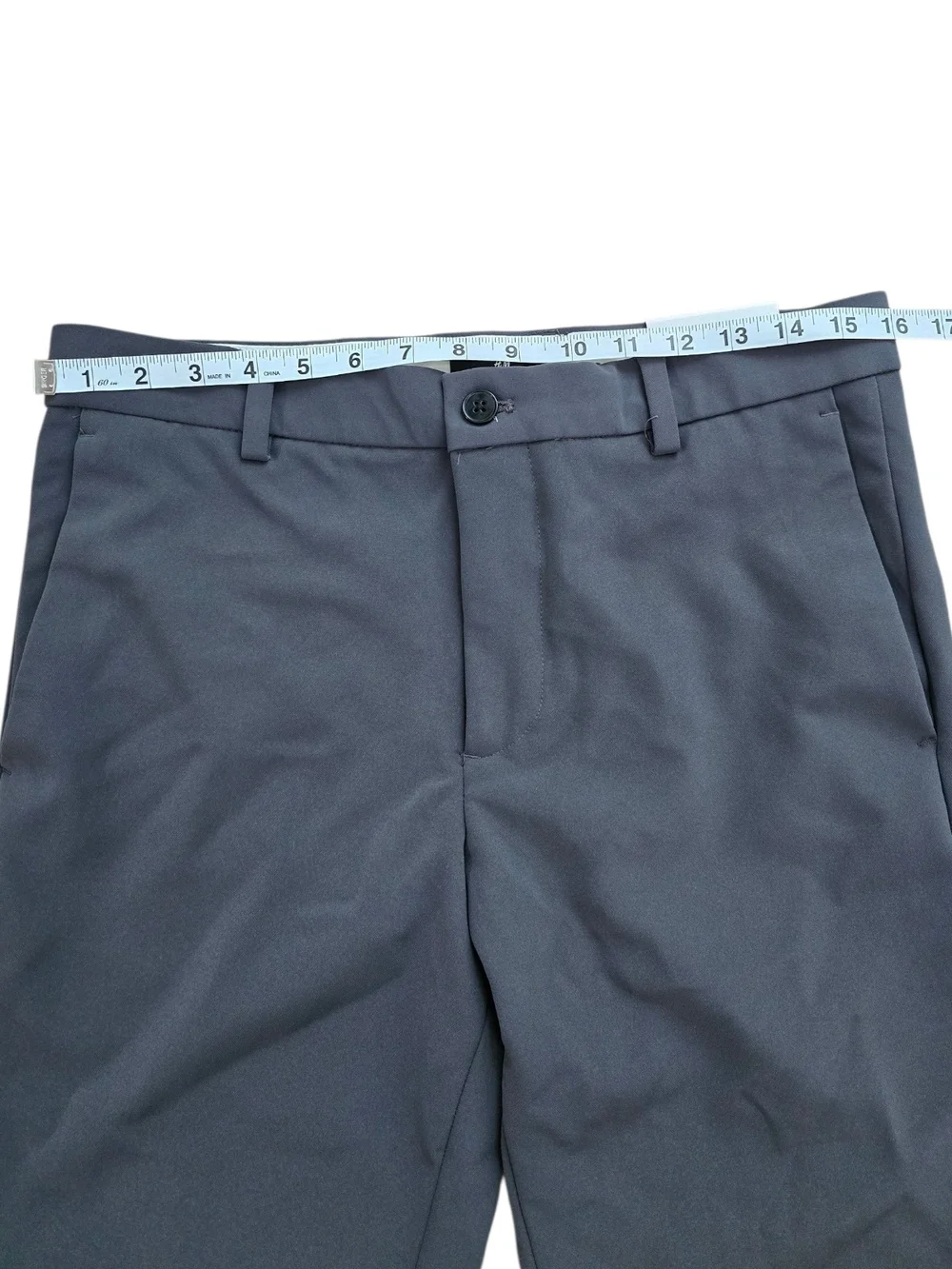 H&M Men's‎ Dress Pants Size 30 Gray Slim Fit Cropped Pants